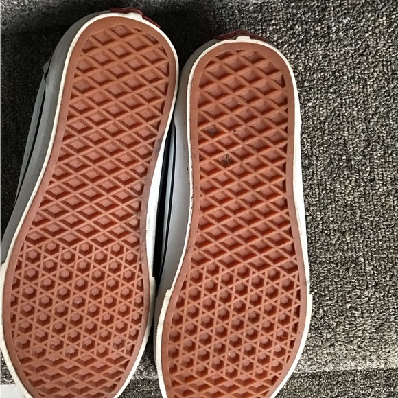 Vans Men's Sky Blue and White Sneakers - Picture 4 of 12